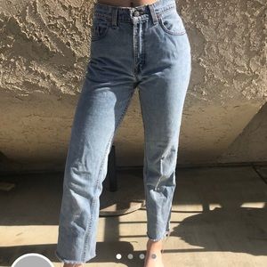 High waisted vintage levis